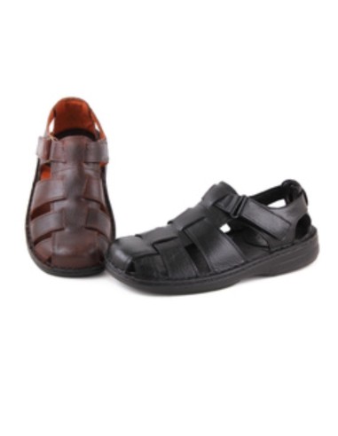 Men's leather sandals