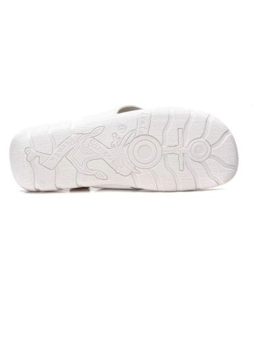 Sandalia Hombre Esclava Piel Blanco