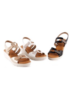 Comfortable wedge sandals for women