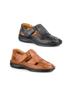 Men's comfort leather sandals