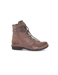 Warm women's ankle boots Boleta brown
