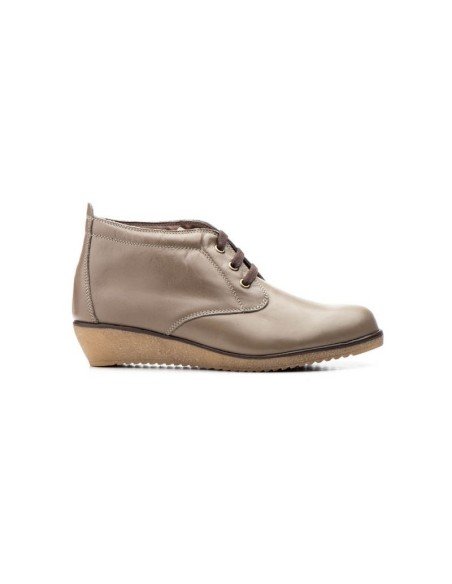 Botines Mujer Cómodos Taupe