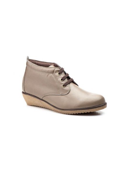 Botines Mujer Cómodos Taupe