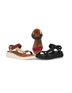 Women's comfort leather sandals
