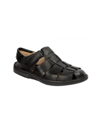 Men's Velcro Leather Sandals