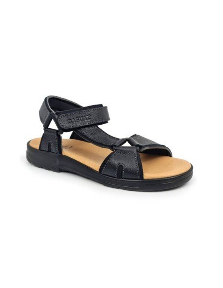 Sandalias californianas piel negras
