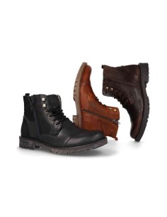 Men's casual leather ankle boots
