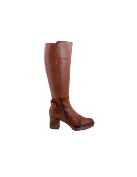 Botas altas mujer piel
