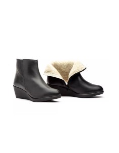 Woman Wedge Ankle Boots Warm