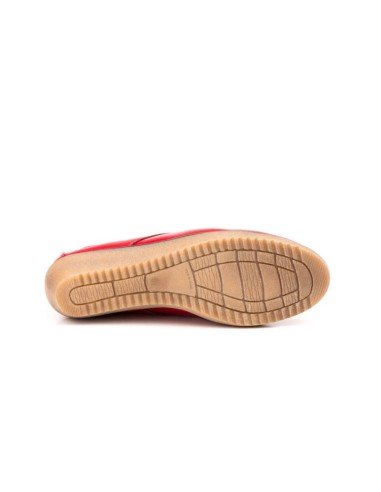 Botines Mujer Cómodos Rojos