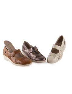 Women's comfortable leather Mary Janes