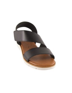 Gel comfort leather sandals