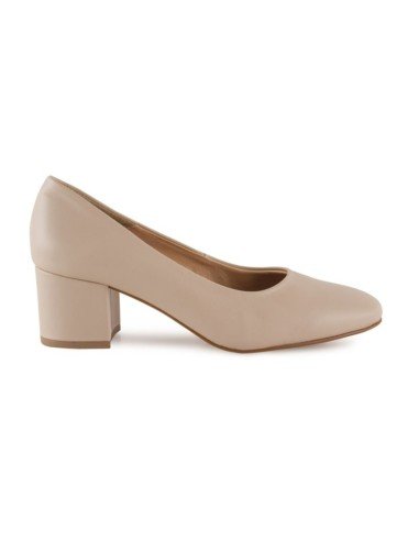 Salones mujer tacón forrado