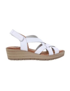 Comfortable wedge leather sandals