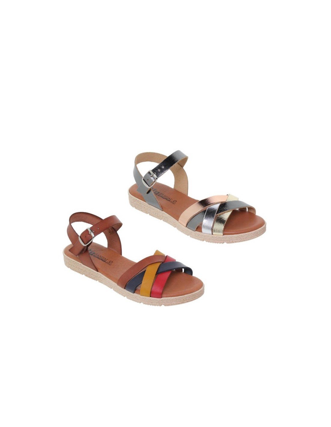 Sandalias mujer best sale piel comodas