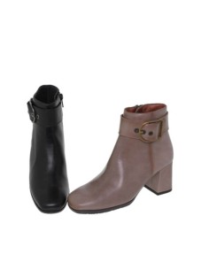 Women's comfortable leather dress boots