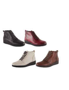 Youth Comfortable Leather Ankle Boots