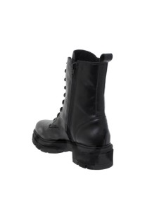 Women's Leather Military Boots