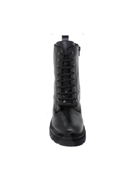 Botas estilo militar online mujer piel