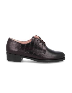 Women's Leather Shoes with Laces