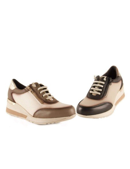 Zapato mujer casual piel