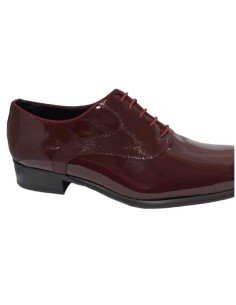 zapatos hombre charol burdeos 2