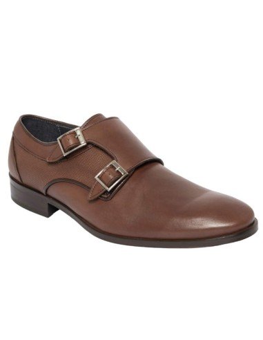 Zapatos Hombre Vestir Hebillas Cuero