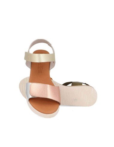 sandalias piel comodas velcros