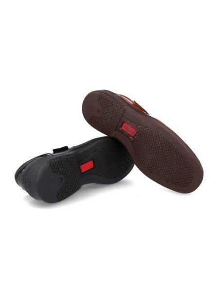 sandalias caballero de piel