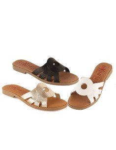 sandalias mujer comodas piel y gel