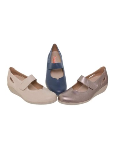 Zapatos mujer confort velcro