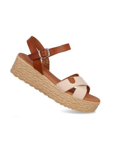 Sandalias Plataforma Piel Cómodas