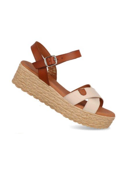 Sandalias Plataforma Piel Cómodas