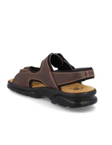 Sandalia Caballero Piel Gel