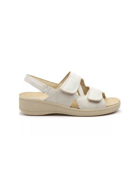 Sandalias Mujer Confort Velcros