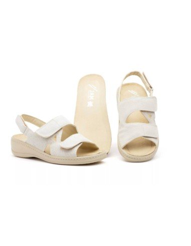 Sandalias Mujer Confort Velcros