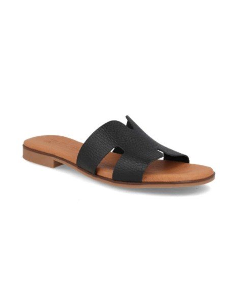Sandalias Planas Negras