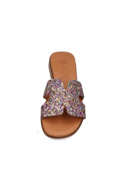 Sandalias Planas Multicolor