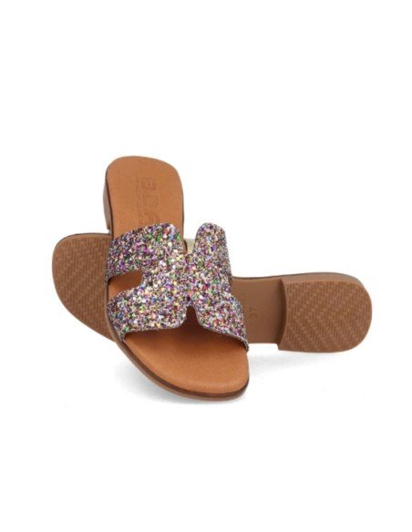 Sandalias Planas Multicolor