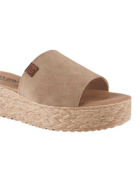 Zuecos Mujer Plataforma Cómodos