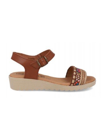 Sandalias cuña planta gel