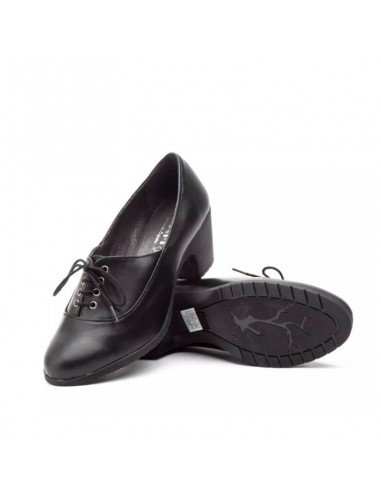 Zapatos Mujer Piel Cordones