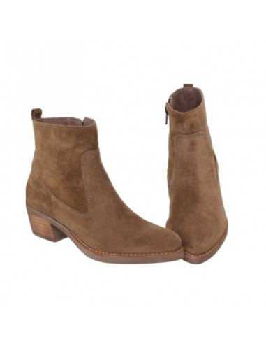 Botin Mujer Cowboy Piel