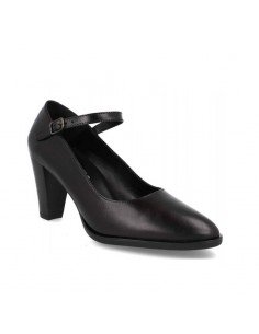 Salones mujer tacón alto piel 2