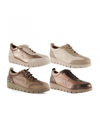 Zapatos sport piel mujer