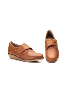 Zapato Mujer Confort Piel Velcro 2
