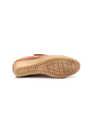 Zapato Mujer Confort Piel Velcro