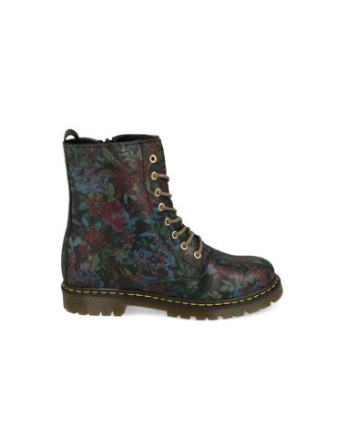 Botas militares piel mujer