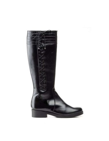 Botas Altas Mujer Cordones