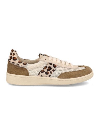 Deportivas vintage piel leopardo